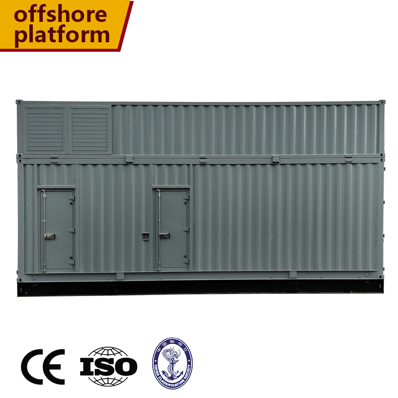 Two 1800kw diesel generator sets for use on offshore wind power platforms