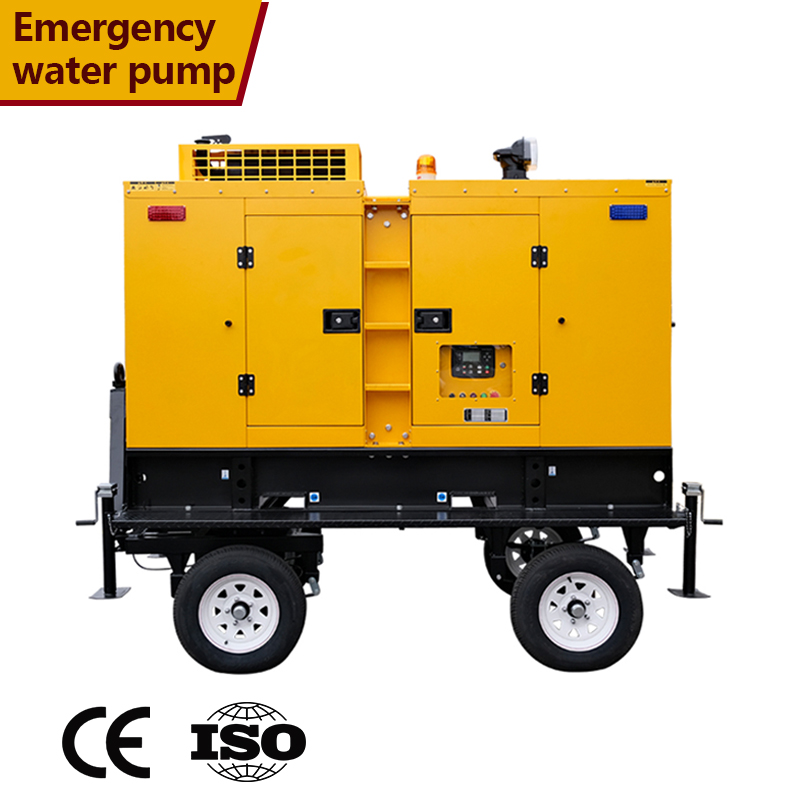 cummins trailer type diesel generator set